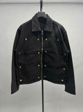 Rivet Black Denim Jacket