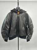 MA-1 Leather Bomber Jacket