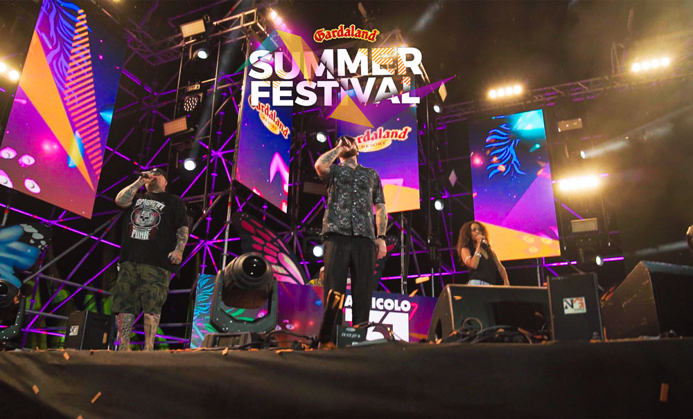 Realizzazione video aftershow per Gardaland Summer Festival 2024